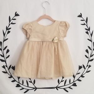 Gold Holiday Editions Sparkle Dress & Bloomer